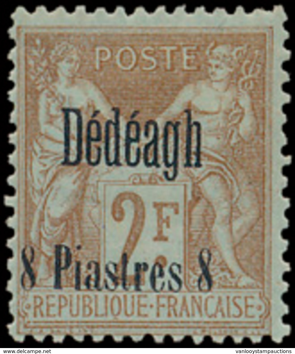 * N° 1/9 'Type Sage Met Opdruk D - Unused Stamps