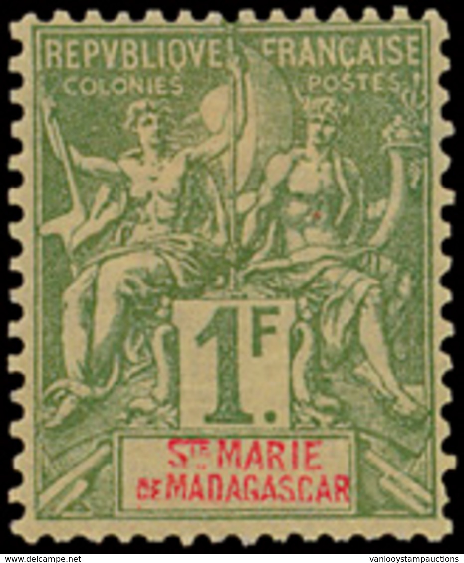 */(*) ST. Marie- Madagascar N° 1/13 - Unused Stamps