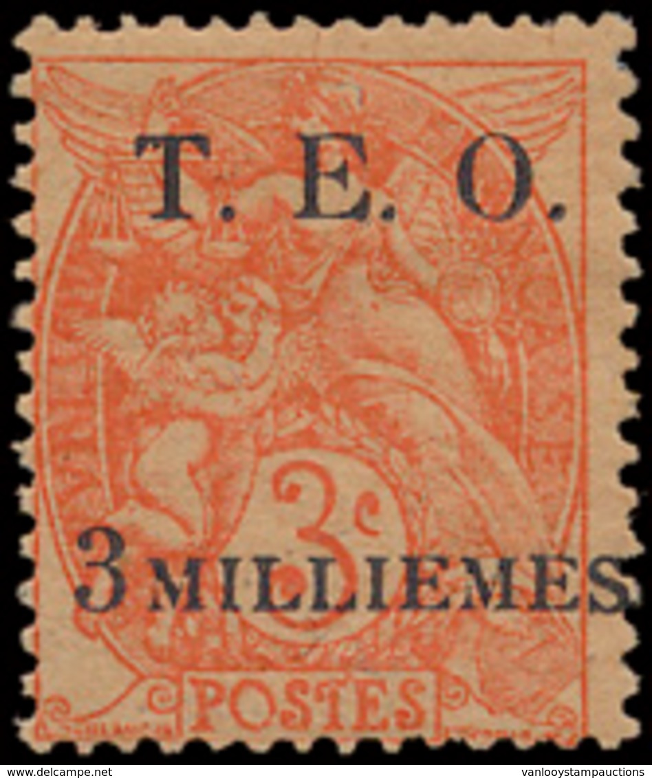* N° 3 '3 Milliemes T.E.O. Op 3c - Unused Stamps