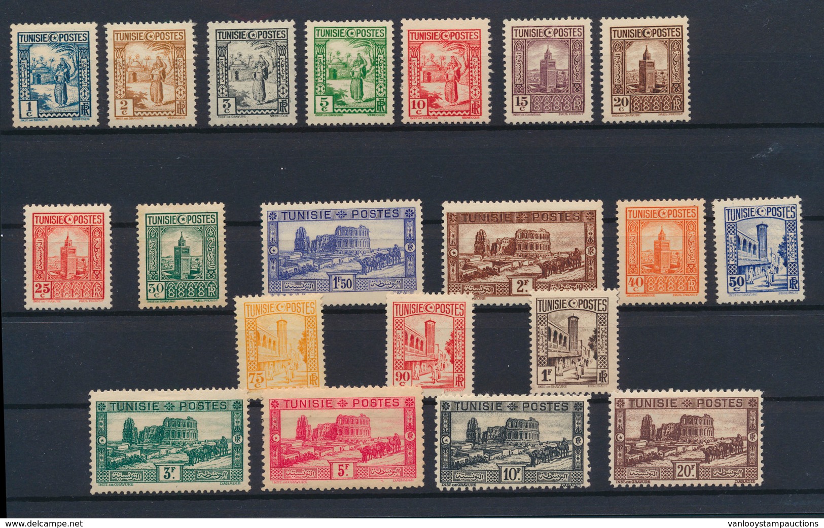 * N° 161/80 '1931 Gebouwen' Voll - Unused Stamps
