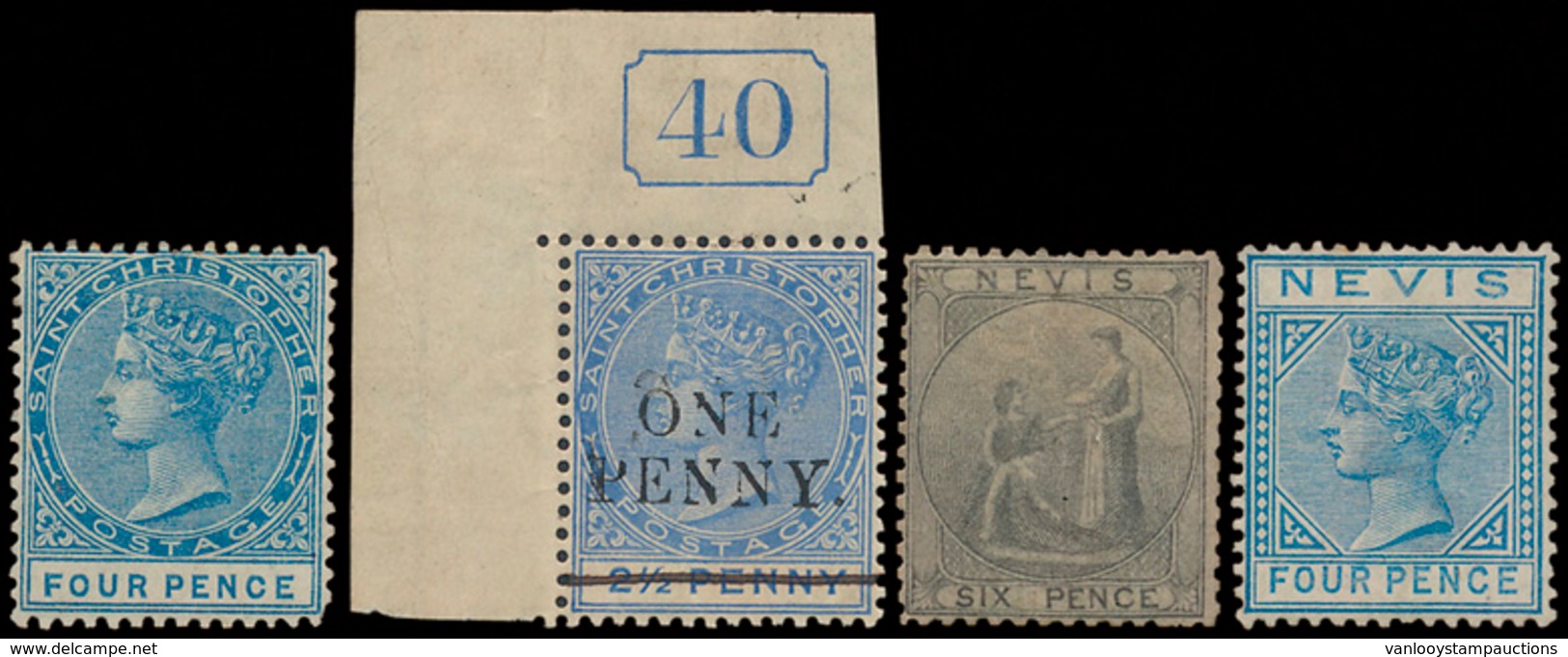 **/* 1870/1981, St. Kitts-Nevis En - Oceania (Other)