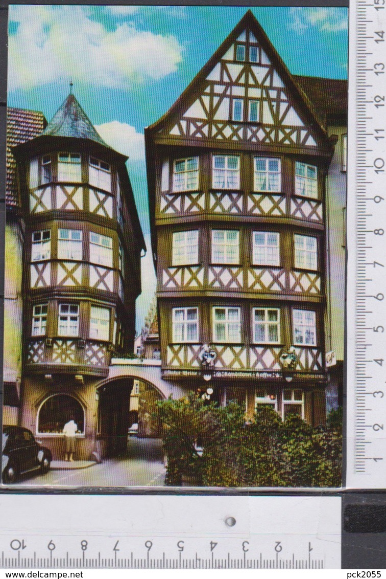 Wertheim Hahn`sches Haus Am Marktplatz Ungelaufen ( AK 351 )  Günstige Versandkosten - Wertheim