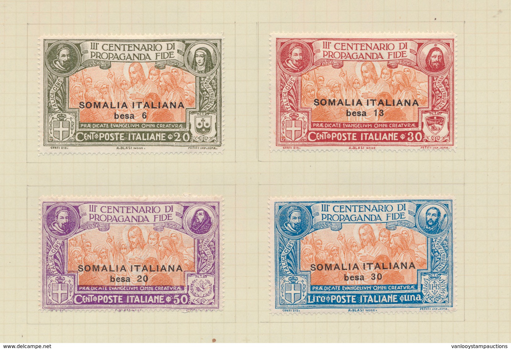 * SOMALIA : Periode 1923/1935, 2 - Other & Unclassified