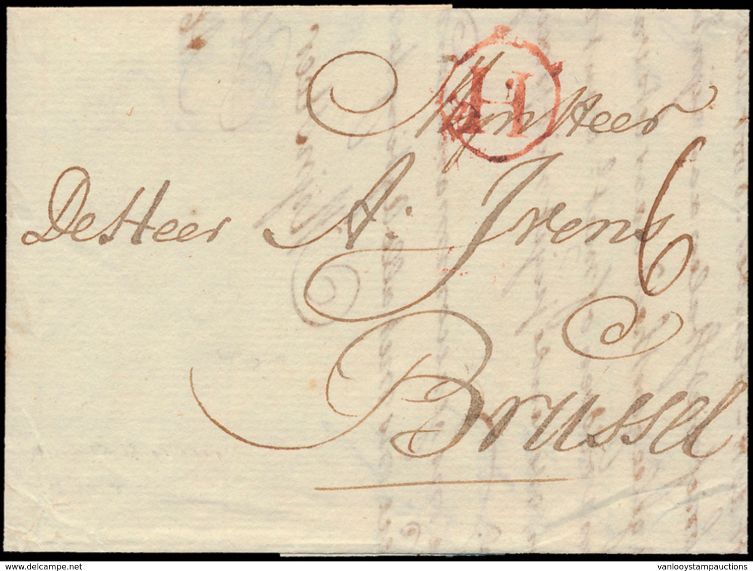 ) 1774, Brief Van Amsterdam Naar - ...-1852 Prephilately