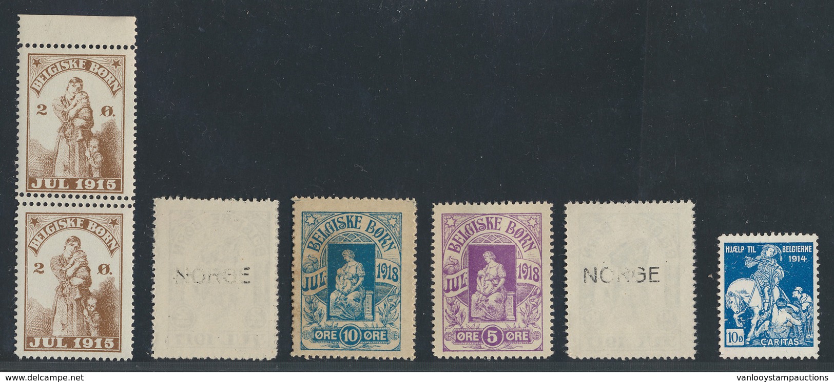 **/(*) 1915/18 'Belgiske Born ', Klei - Europe (Other)