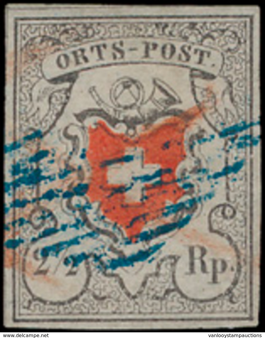N° 5-Ia '1850, 2 1/2 Rp Orts P - Other & Unclassified