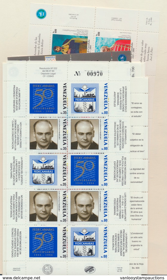 ** VENEZUELA : 1994/2001, Samenst - America (Other)