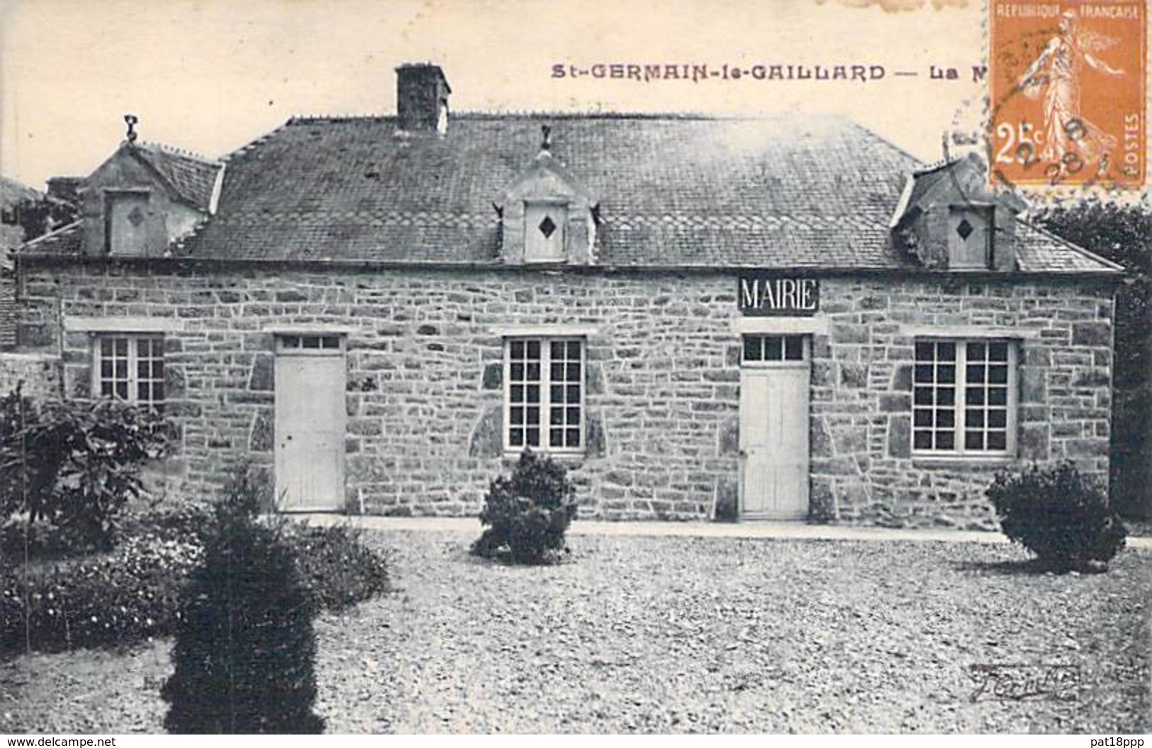 28 - ST GERMAIN La GAILLARD : La MAIRIE - CPA Village ( 340 Habitants ) - Eure Et Loir - Otros & Sin Clasificación
