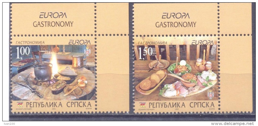 2005. Republic Serpska, Europa 2005, 2v, Mint/** - 2005