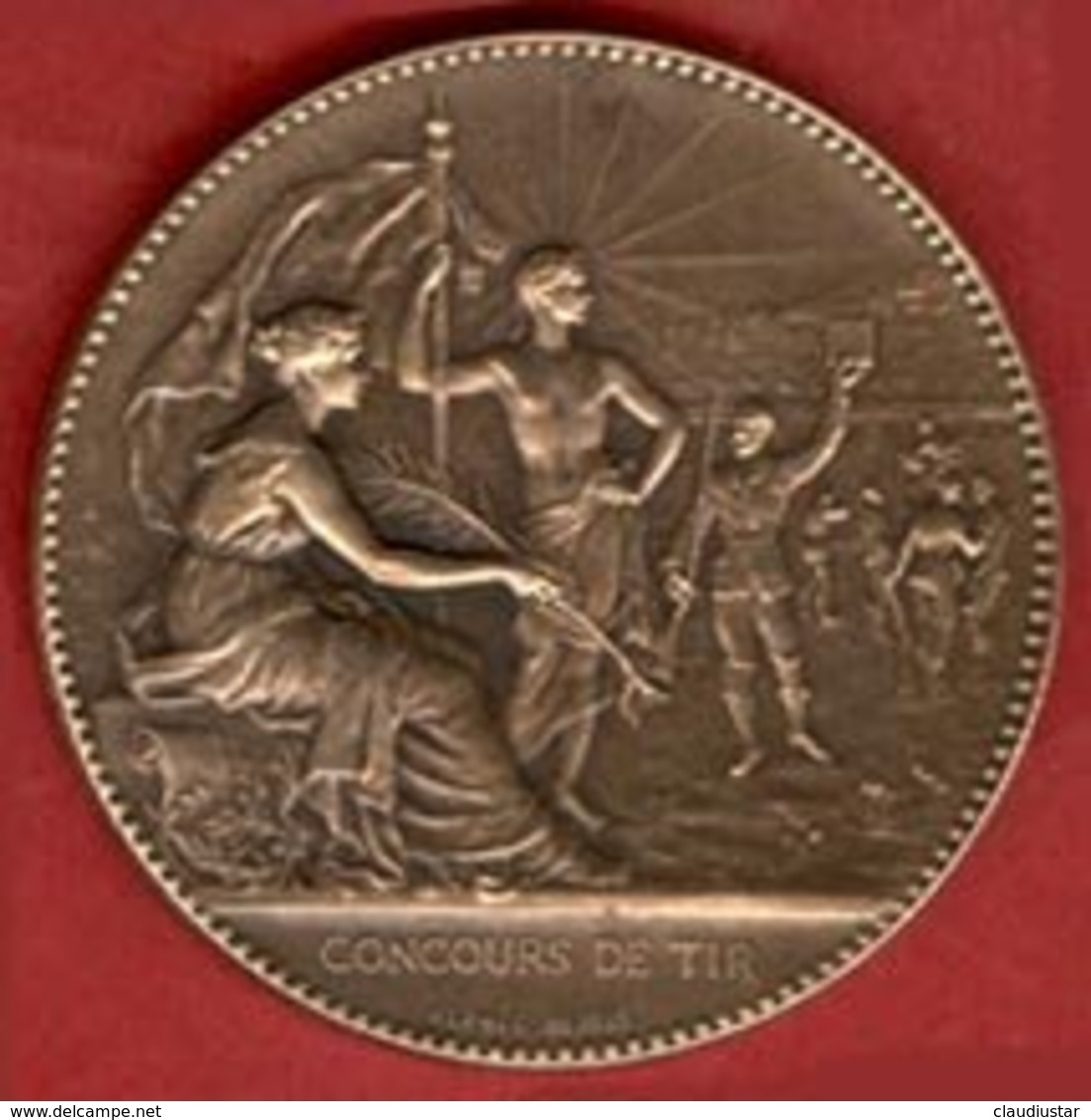 ** MEDAILLE  CONCOURS  De  TIR  -  BOLBEC ** - 1914-18