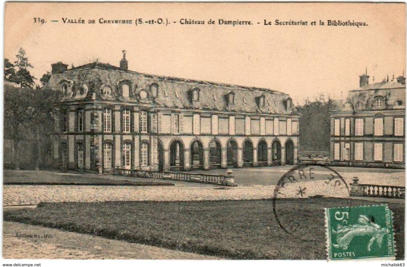 3TOM 623 CPA - VALLEE DE CHEVREUSE - CHATEAU DE DAMPIERRE - Dampierre En Yvelines