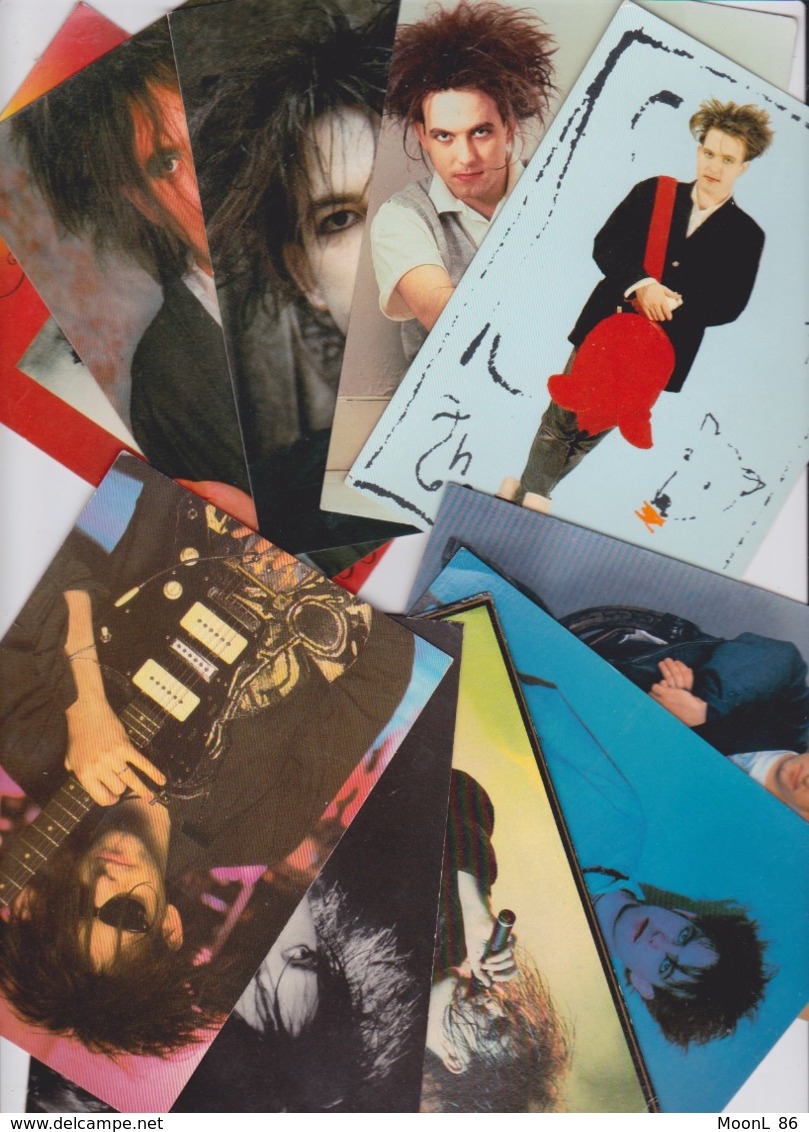 LOT DE 38 CPSM - MUSICIENS ARTISTE - THE CURE - CHANTEUR ROBERT SMITH - Música Y Músicos