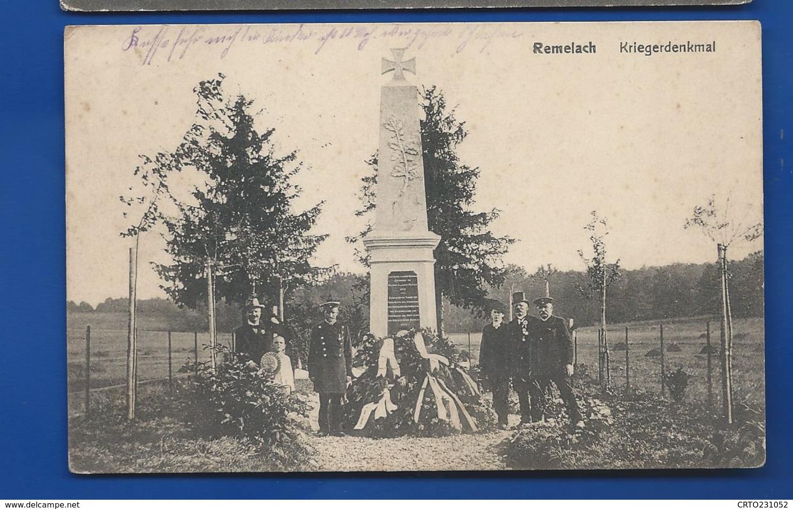 REMELACH   " REMILLY "   Kriegerdenkmal    Animées   écrite En 1917 - Sonstige & Ohne Zuordnung