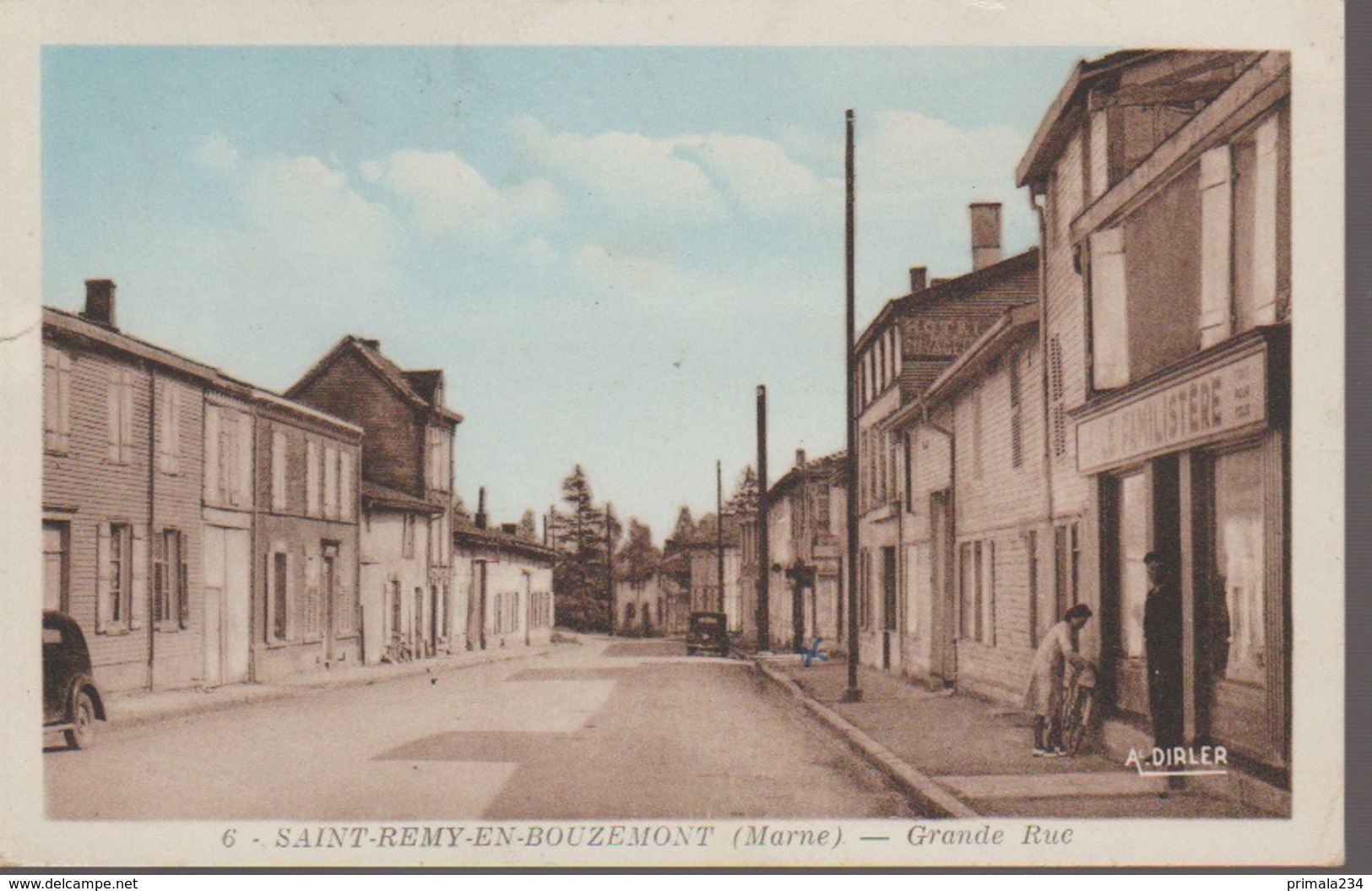 SAINT REMY EN BOUZEMONT - GRANDE RUE - Saint Remy En Bouzemont