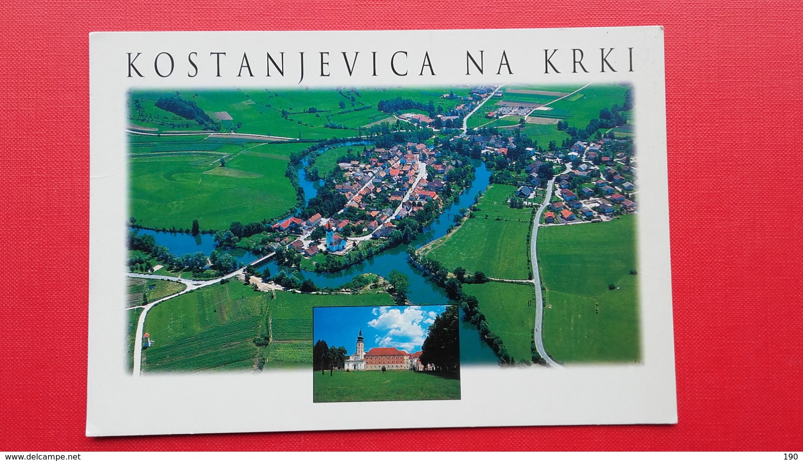 Kostanjevica Na Krki.An Aerial View - Slovenië
