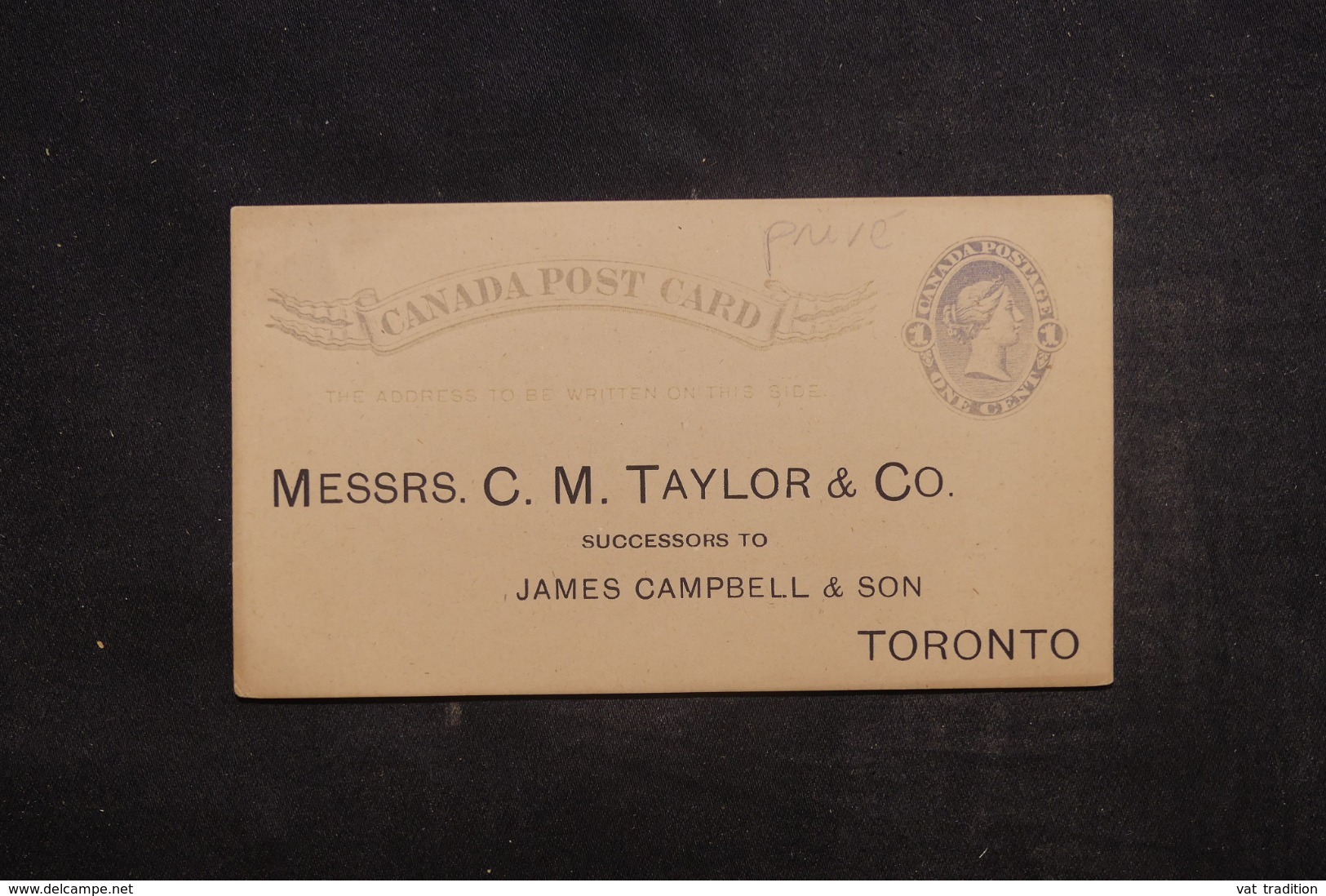 CANADA - Entier Postal Commercial De Toronto  Non Circulé - L 45314 - 1860-1899 Victoria