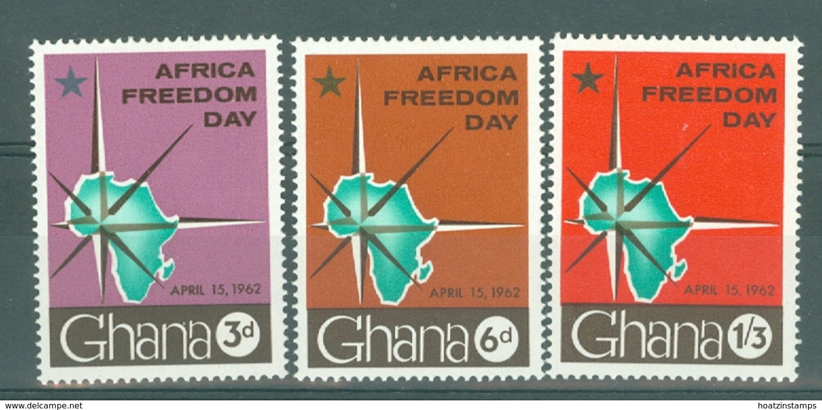 Ghana: 1962   Africa Freedom Day   MNH - Ghana (1957-...)