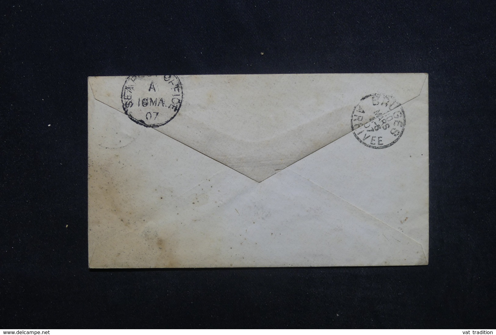 INDE - Entier Postal Type Victoria Pour La Belgique En 1907 - L 45325 - 1902-11 King Edward VII