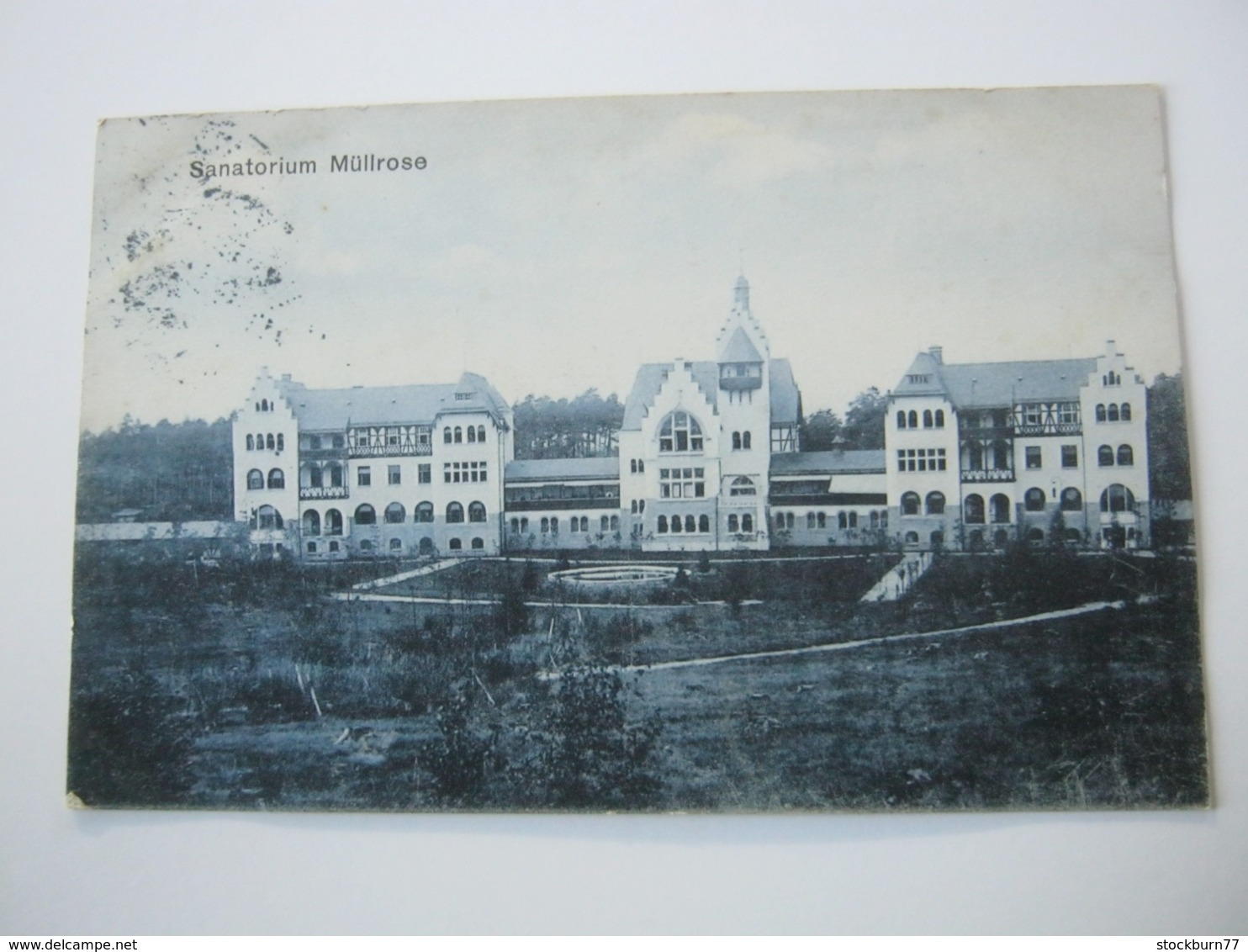 MÜLLROSE, Seltene Karte Um 1909 Mit Stempel + Marke - Müllrose