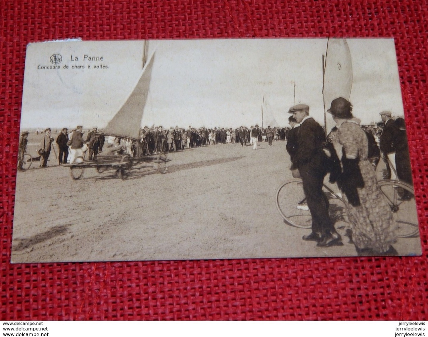 DE PANNE  -  LA PANNE  -   Concours De Chars Voiles   -  1927 - De Panne