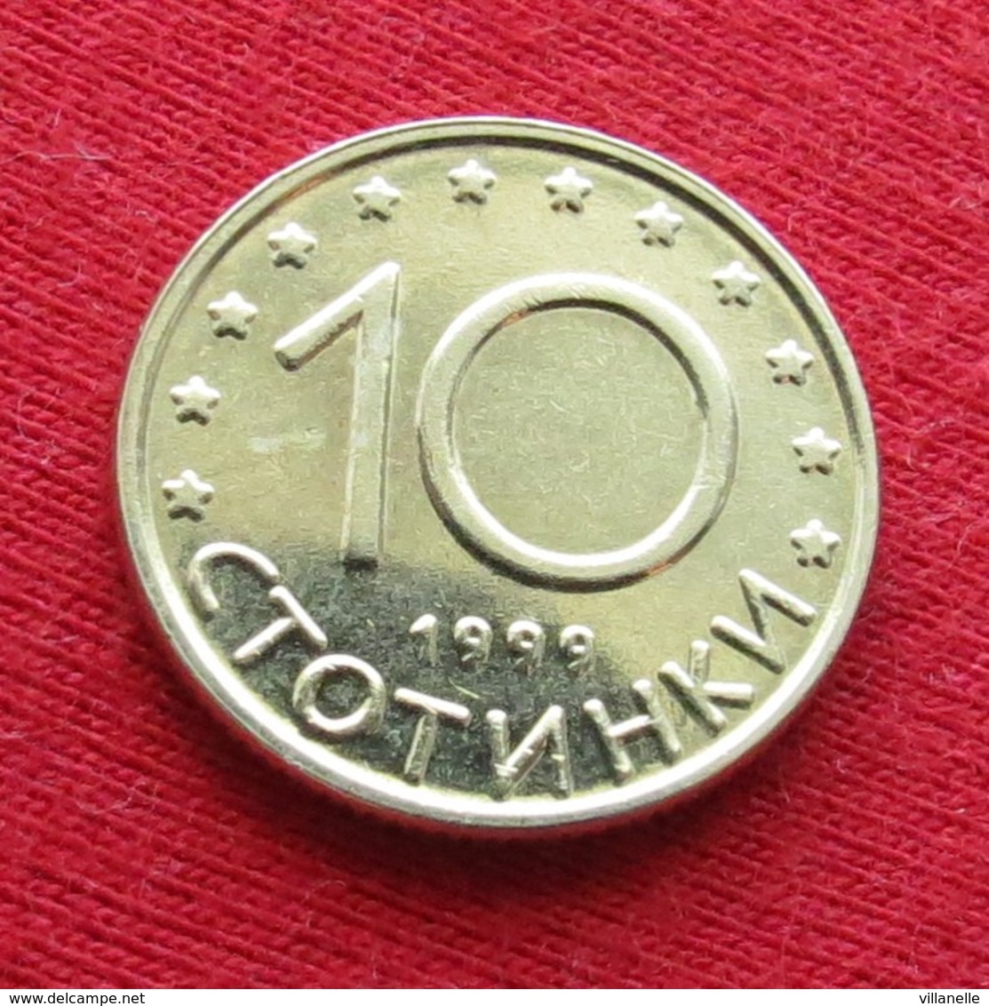 Bulgaria 10 Stotinki 1999 KM# 240 Bulgarie - Bulgaria