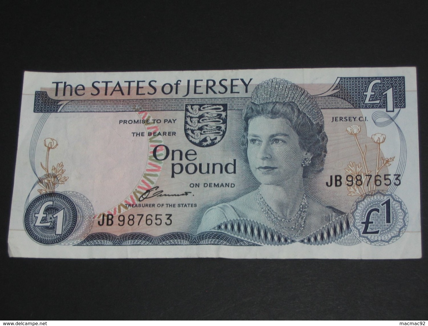 1 Pound - One Pound 1976-1988 - The States Of Jersey   **** EN ACHAT IMMEDIAT **** - Jersey