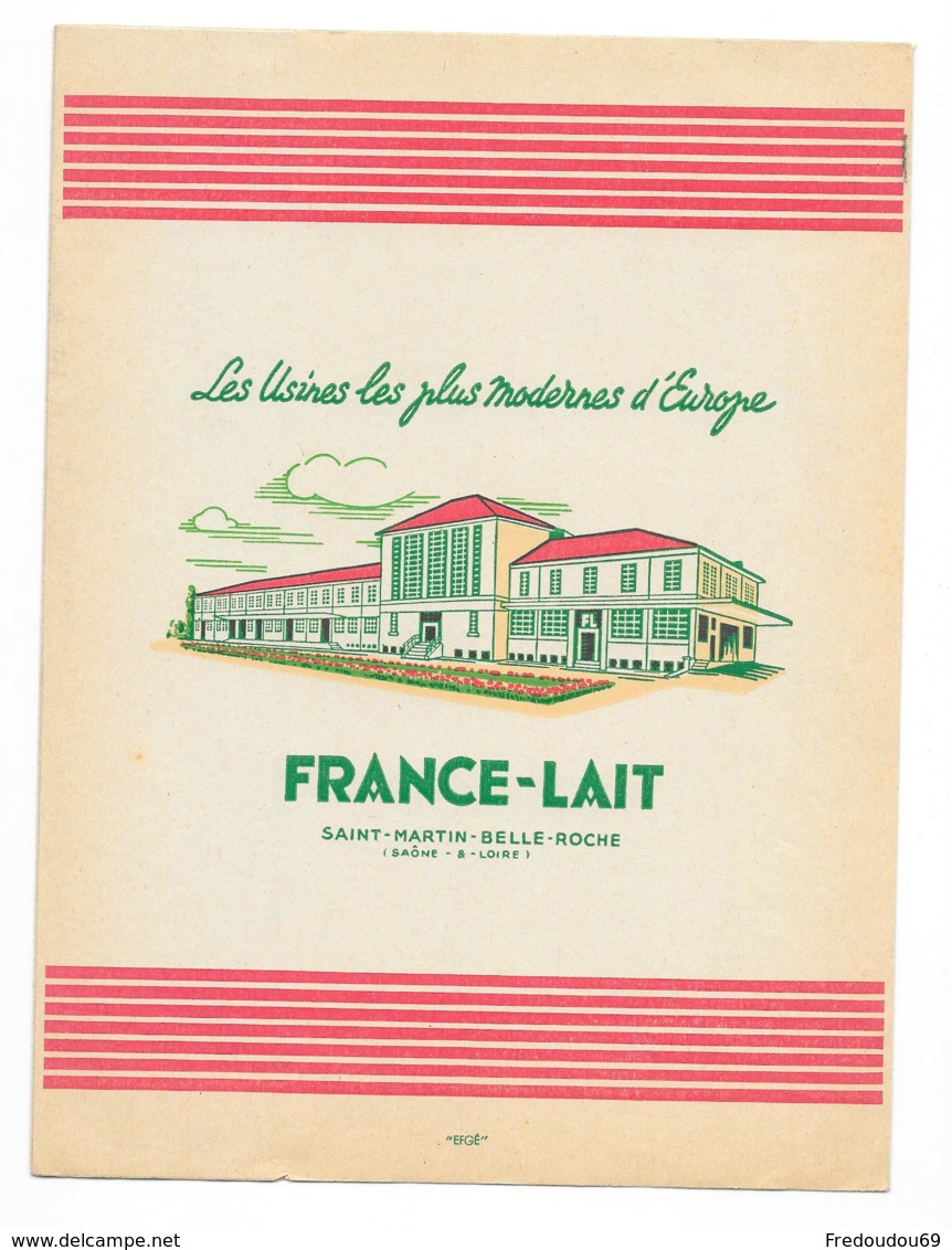 Protége Cahier France Lait - Protège-cahiers