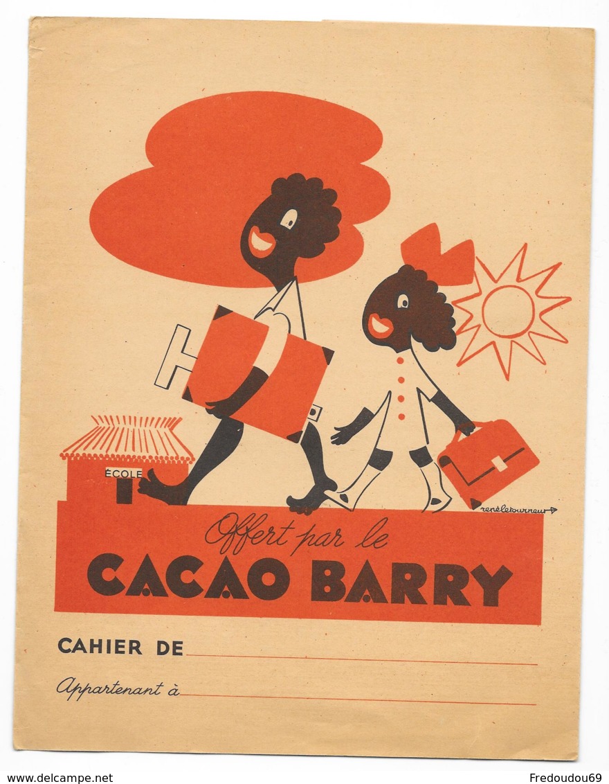 Protége Cahier Cacao Barry - Protège-cahiers