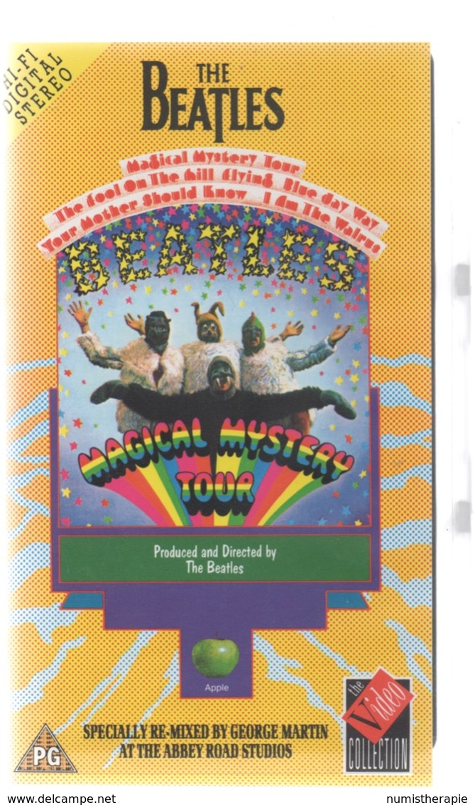 Magical Mystery Tour By The Beatles VHS PAL (1967/1989) - Musikfilme