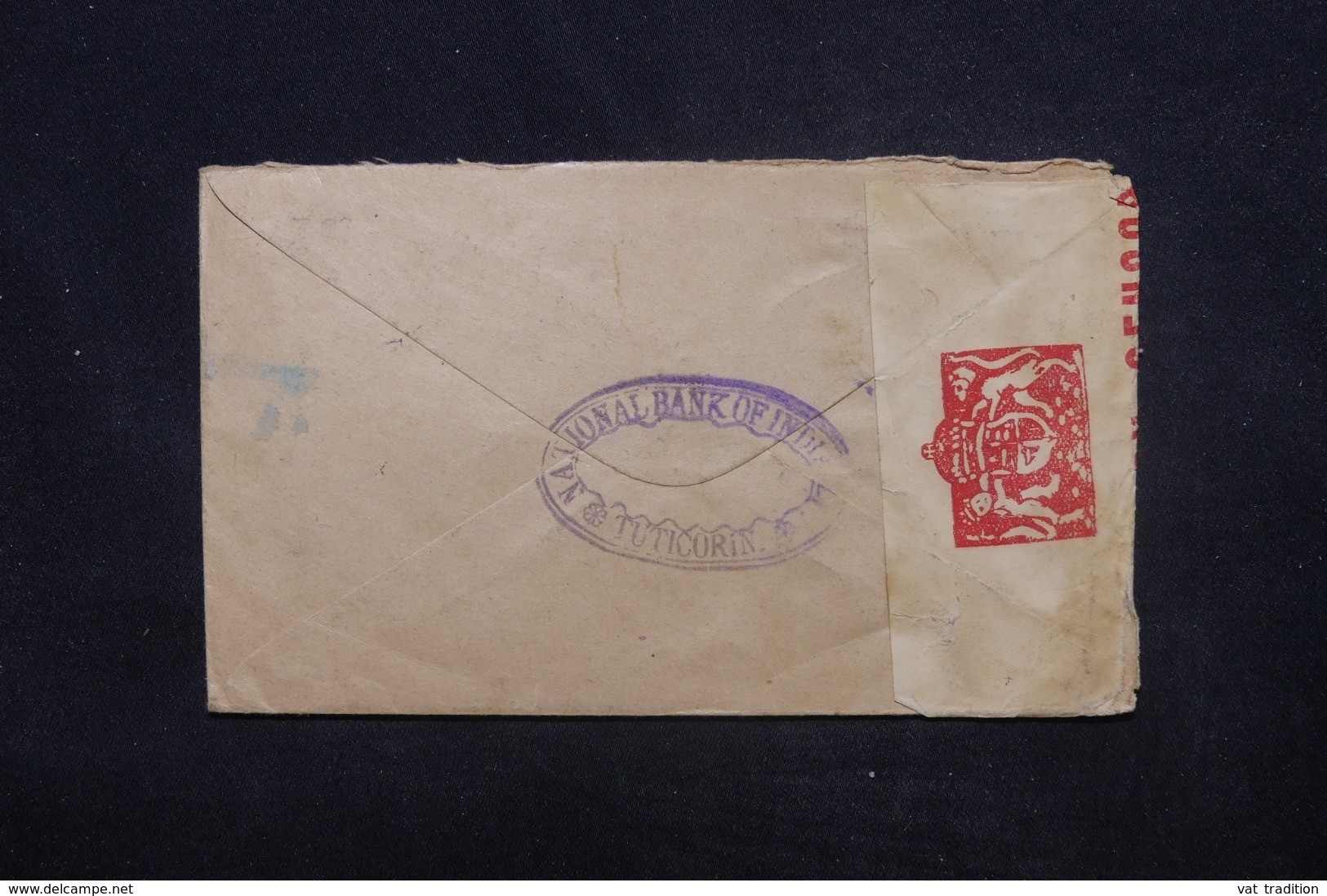 INDE - Enveloppe Commerciale De Tuticorin Pour La Belgique En 1939 Avec Contrôle Postal - L 45353 - 1936-47 Roi Georges VI
