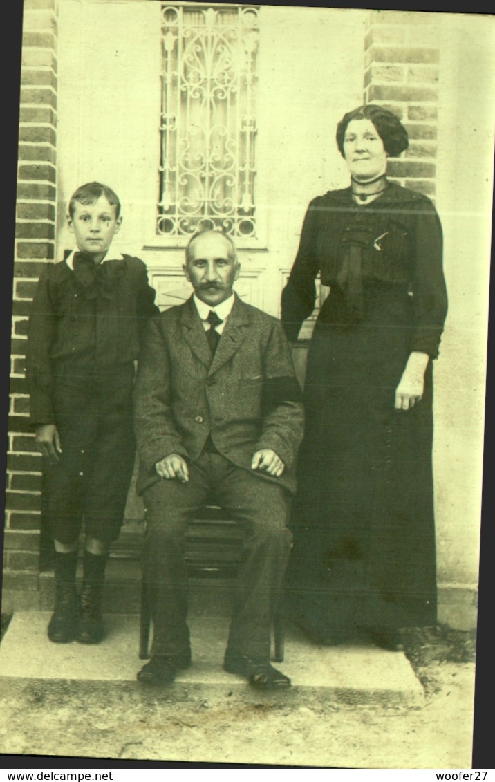 CARTE PHOTO ANCIENNE , De Famille - Photographie