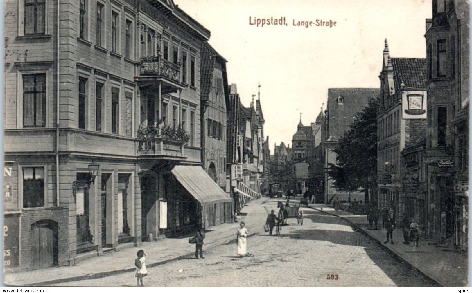 ALLEMAGNE -- LIPPSTADF Lange Strade - Lippstadt