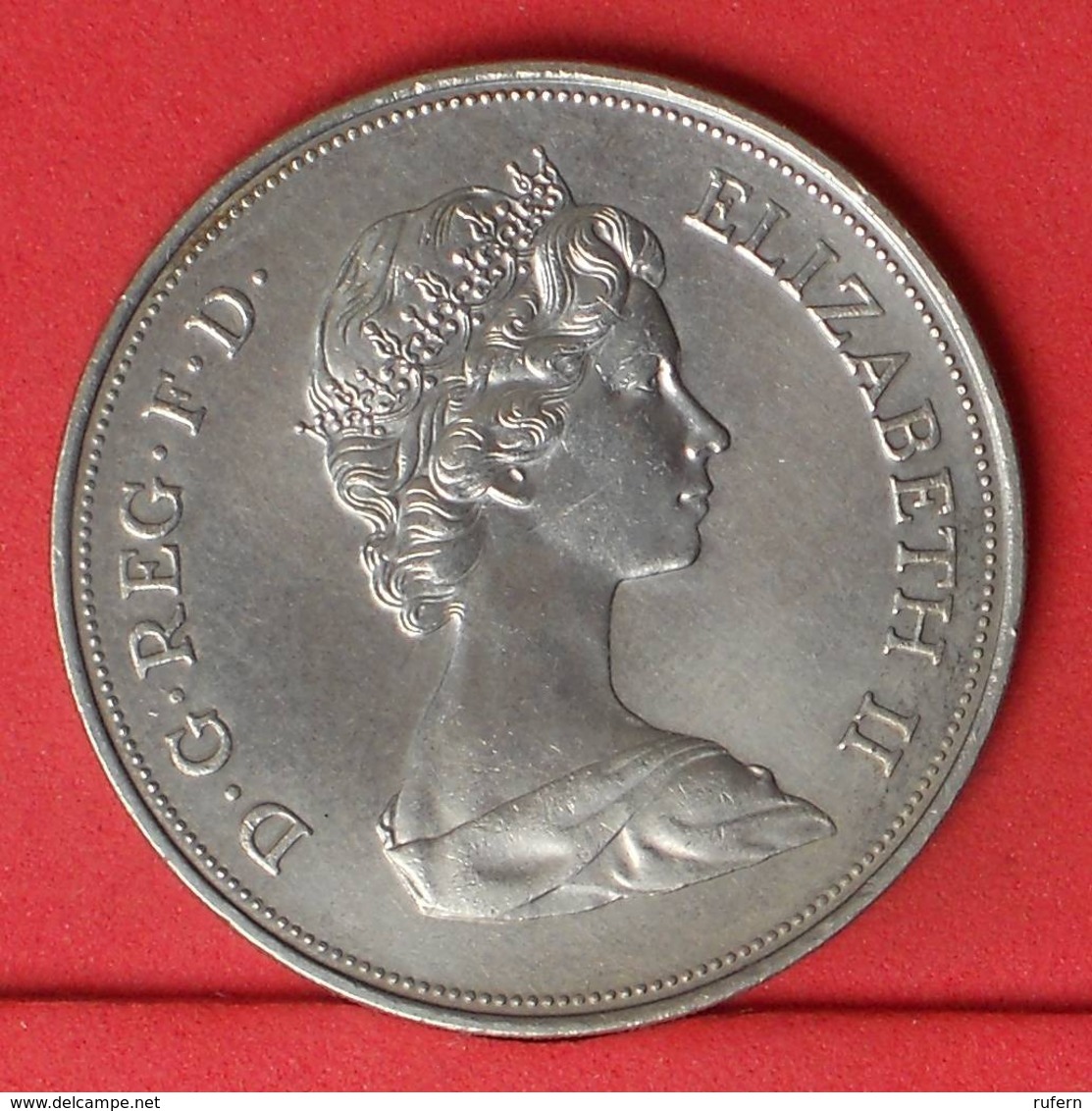 GREAT BRITAIN 25 PENCES 1972 -    KM# 917 - (Nº31914) - 25 New Pence