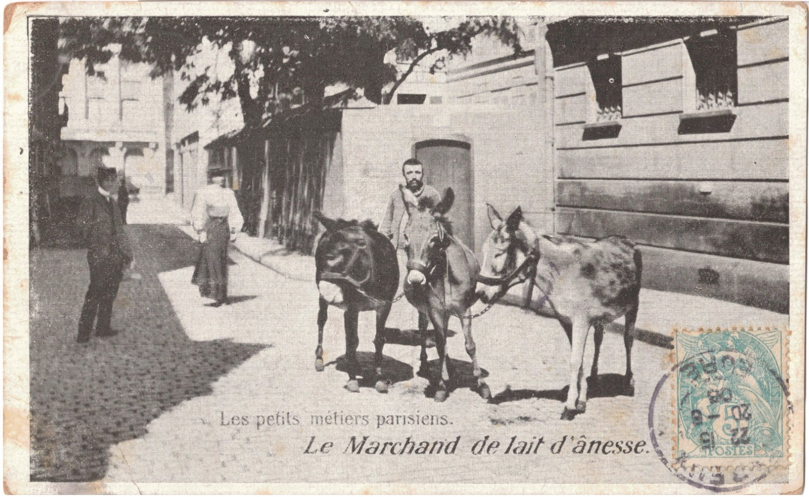 LE  MARCHAND  DE  LAIT  D'ANESSE - Petits Métiers à Paris