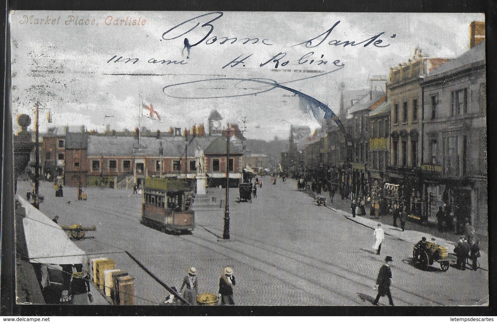 REPRODUCTION ANGLETERRE - Carlisle, Market Place - Carlisle