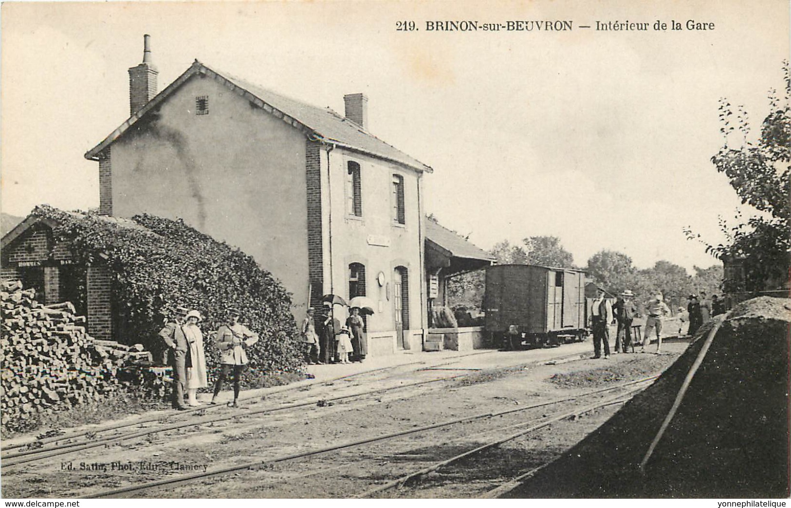 58 - Nièvre - BRINON SUR BEUVRON - 581060 - GARE - Brinon Sur Beuvron