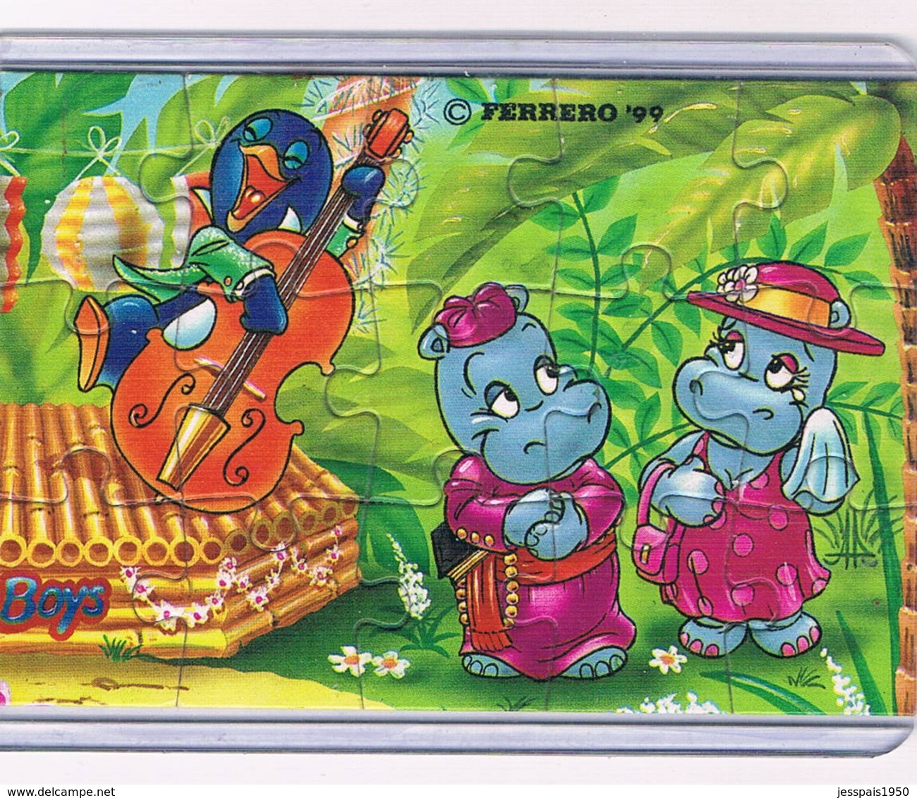 Ref 532 - Kinder Puzzle 1999 Germany + BPZ - Puzzles