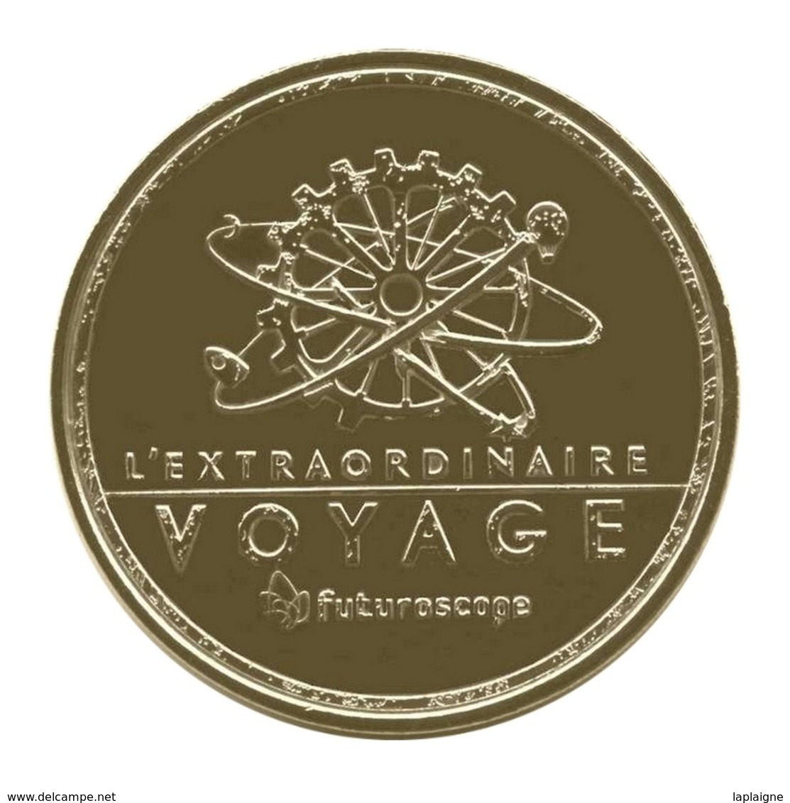 Monnaie De Paris , 2019 , Jaunay-Clan , Futuroscope , L'extraordinaire Voyage - Autres & Non Classés