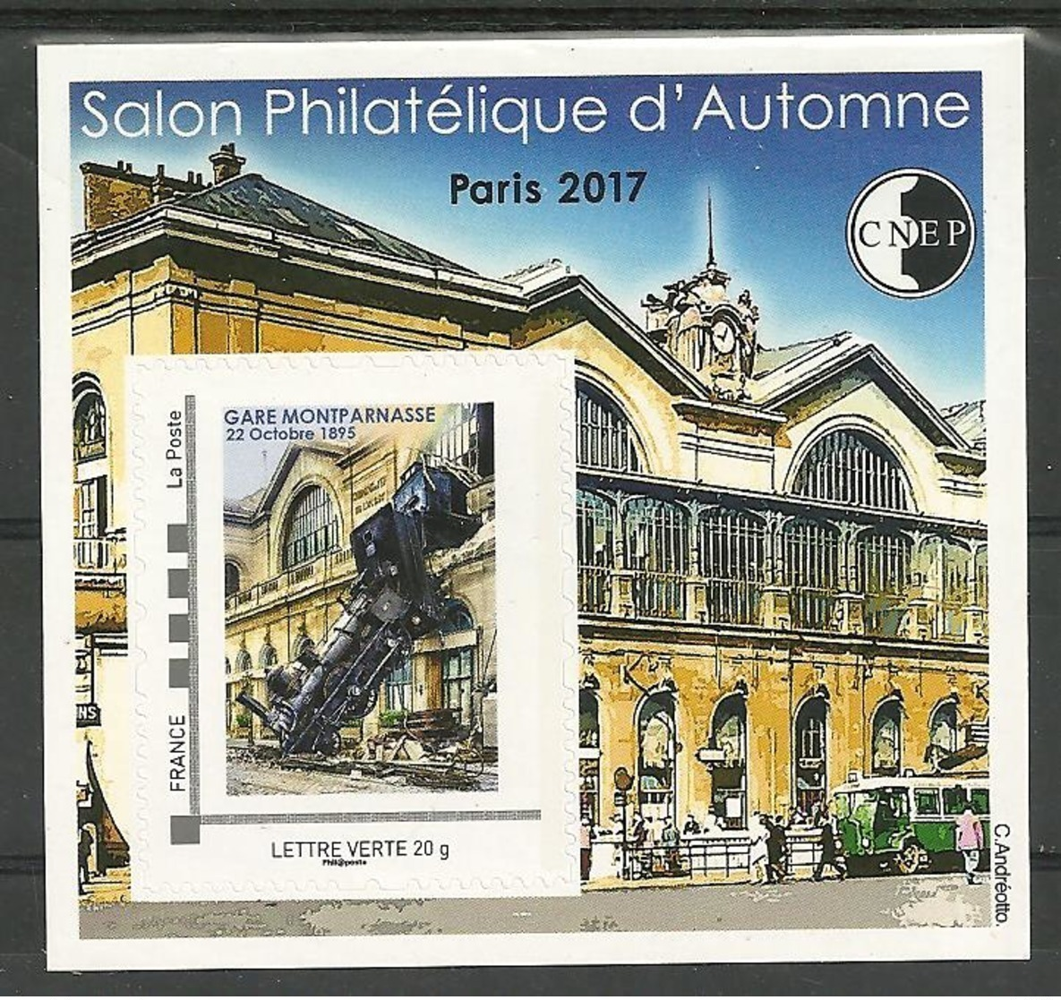 Bloc CNEP N° 76 Salon Paris Automne  2017 Gare Montparnasse - CNEP