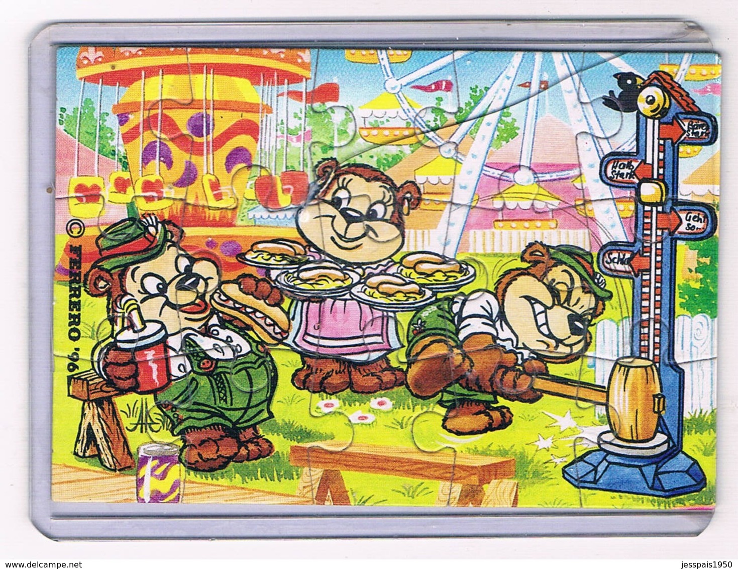 Ref 535 - Kinder Puzzle 1996 Germany Sans BPZ - Rompecabezas