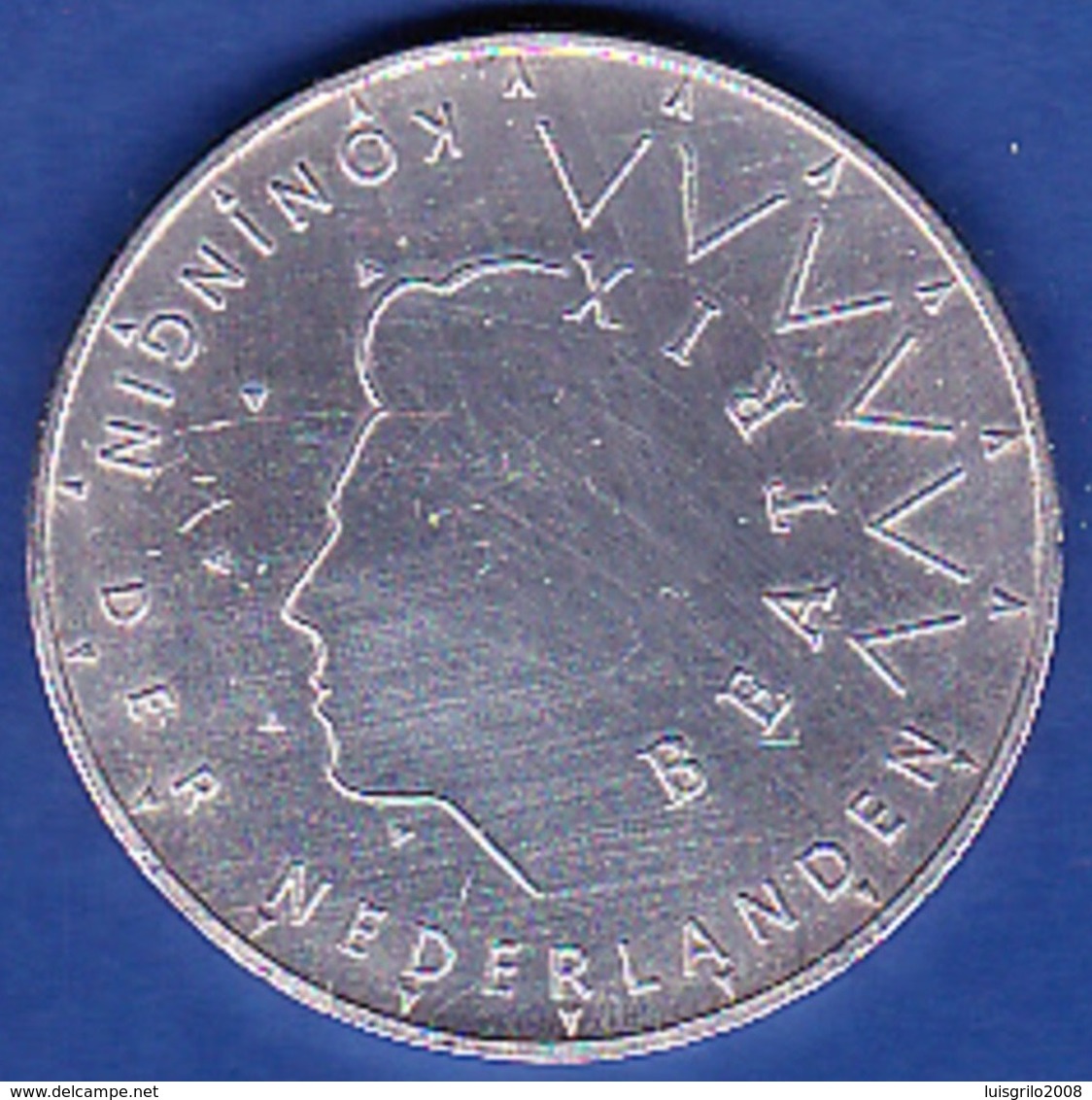 Netherland - Beatrix Koningin, 50 Gulden / 1987 - Silver - 1980-2001 : Beatrix