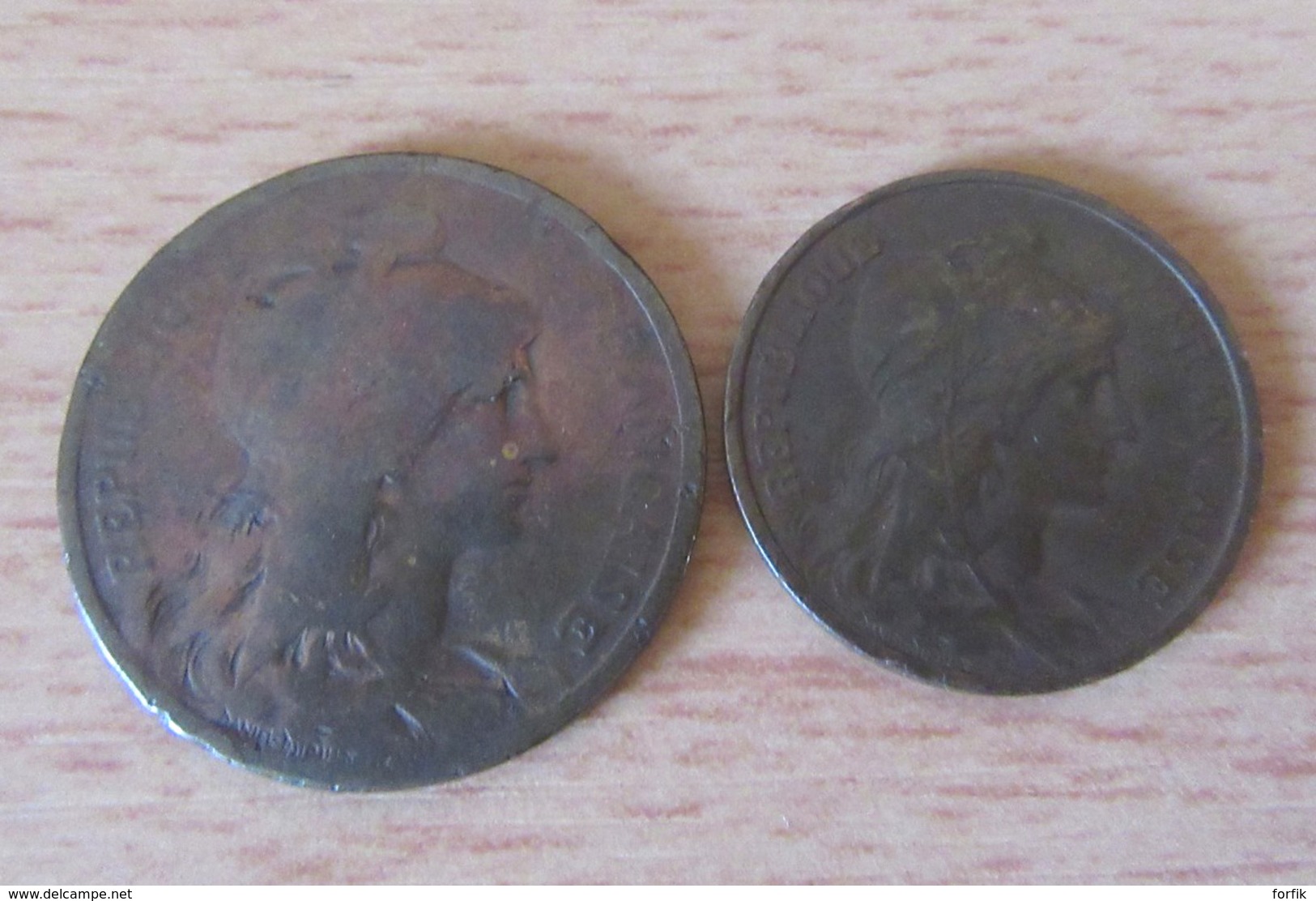 France - 2 Monnaies 5 Et 10 Centimes Dupuis - 1914 (5 Cts) Et 1898 (10 Cts) - Verzamelingen