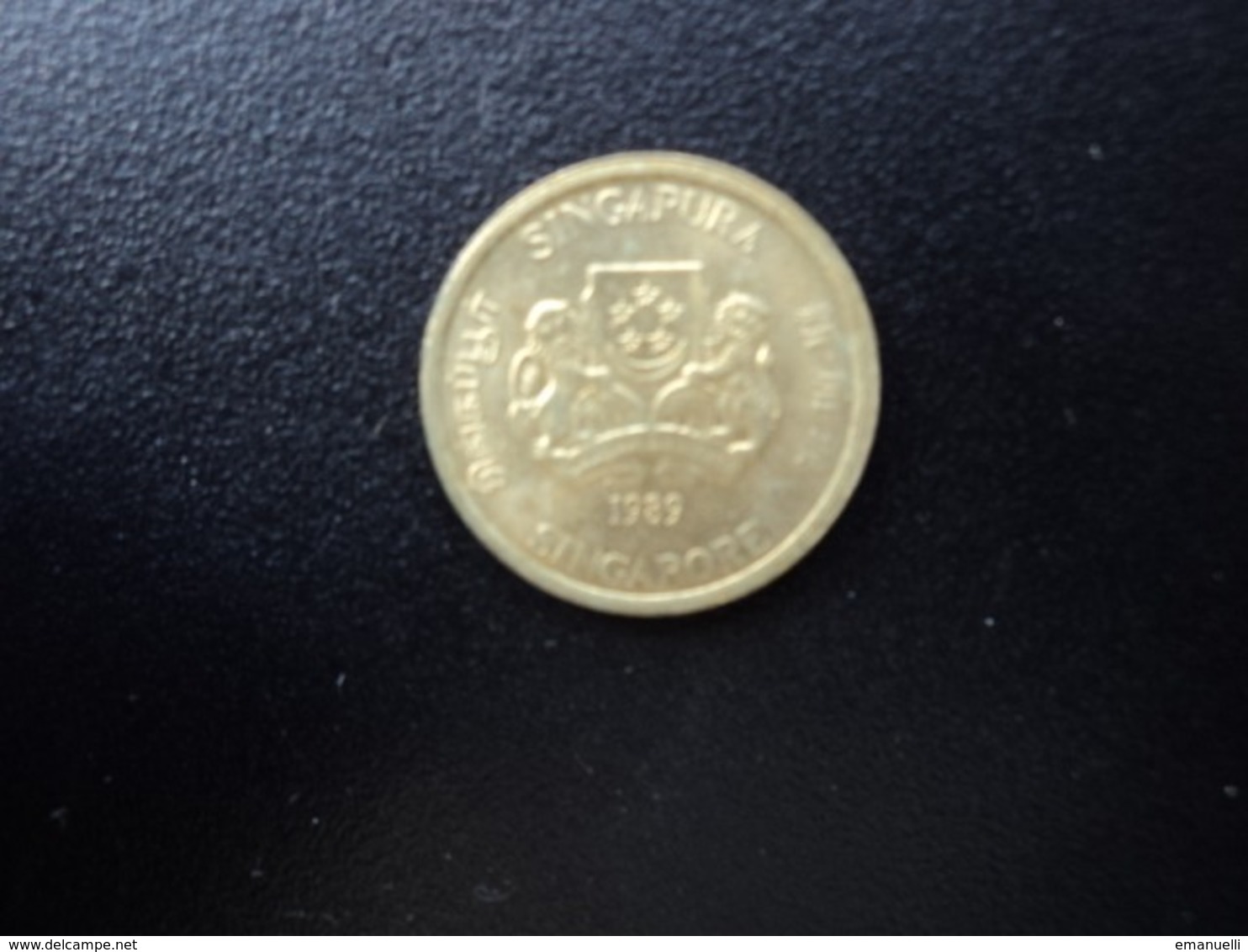 SINGAPOUR : 5 CENTS    1989     KM 50      SUP - Singapore