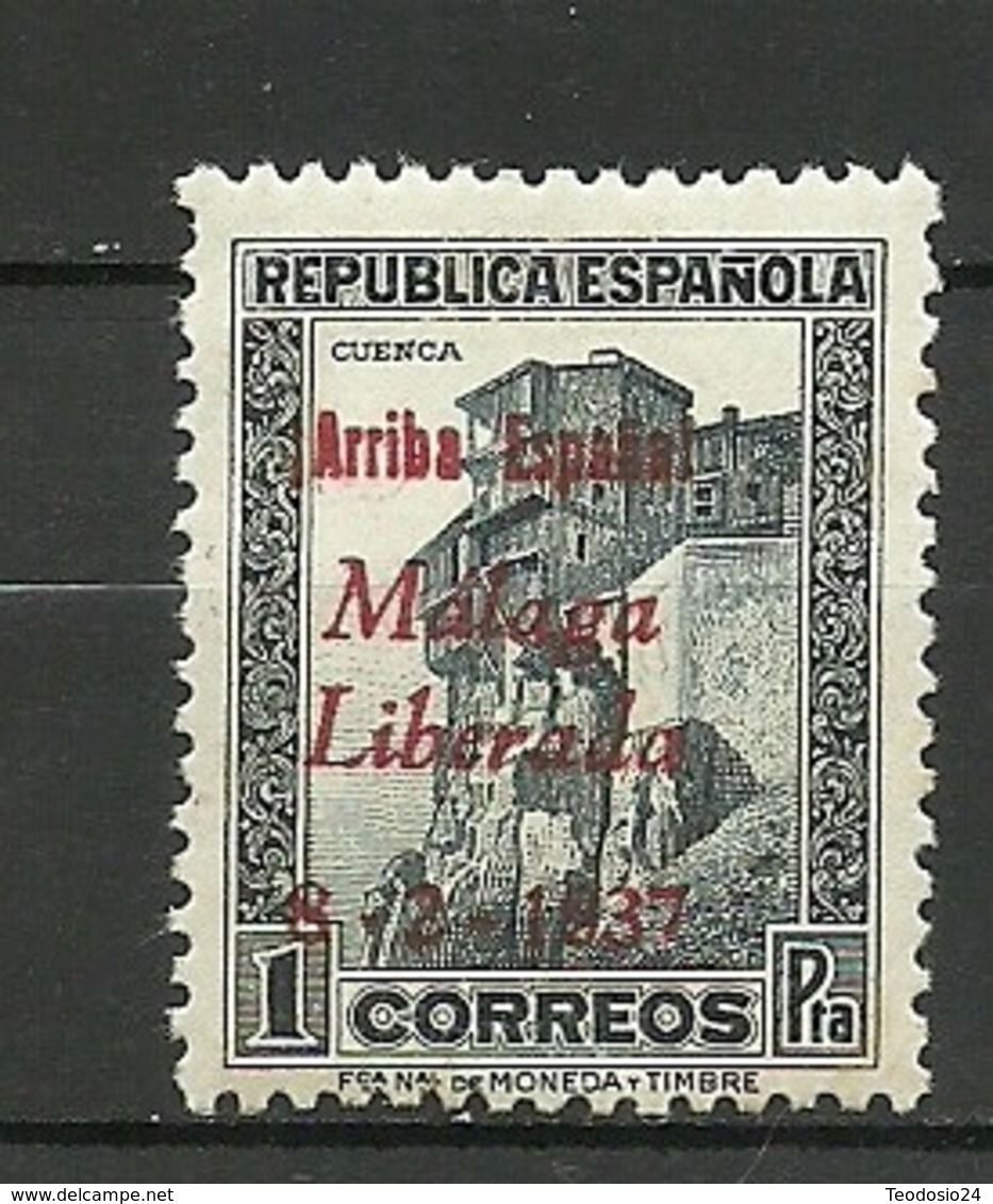 MALAGA 1937 SELLOS REPUBLICANOS Nº 23 * MLH - Republican Issues