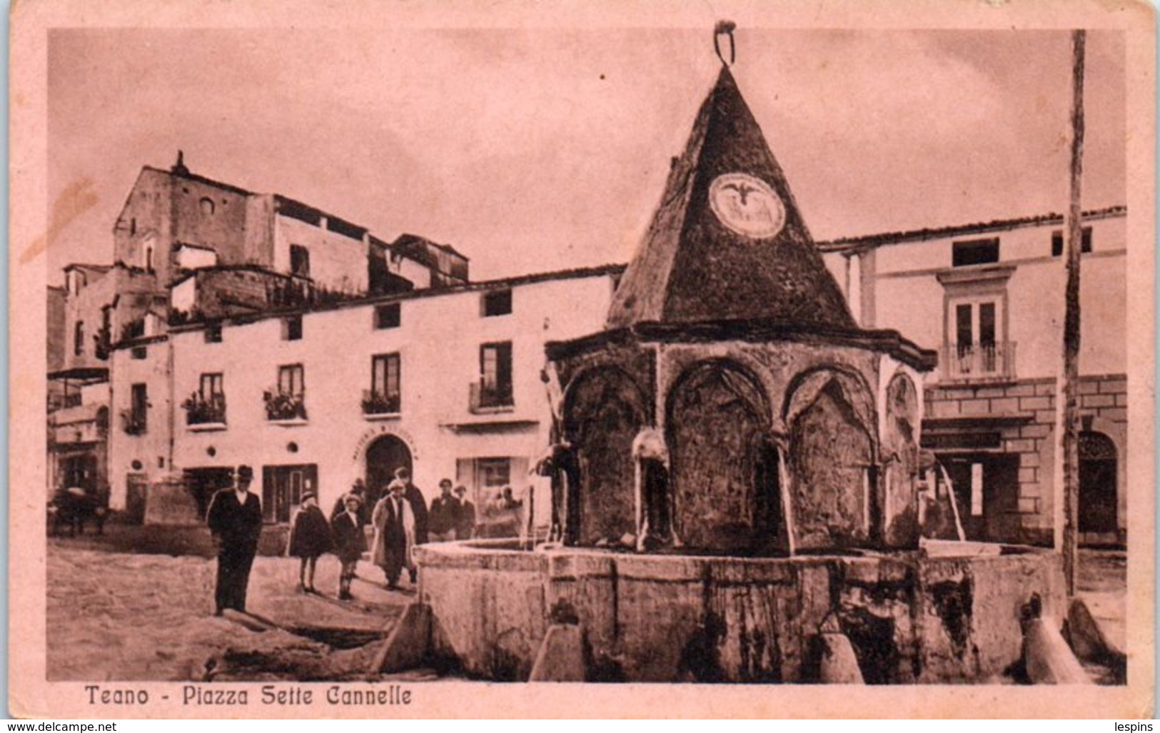 ITALIE --  TEANO --  Piazza Sette Cannelle - Altri & Non Classificati