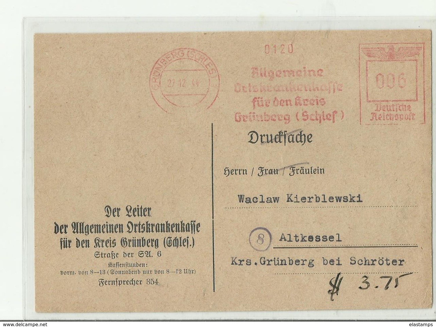 DP DOK 1944 - Covers & Documents