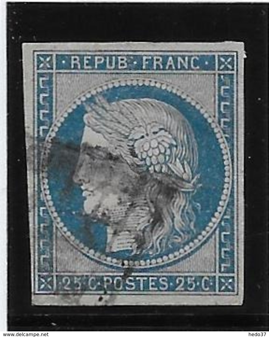 France N°4 - Oblitéré - B - 1849-1850 Cérès