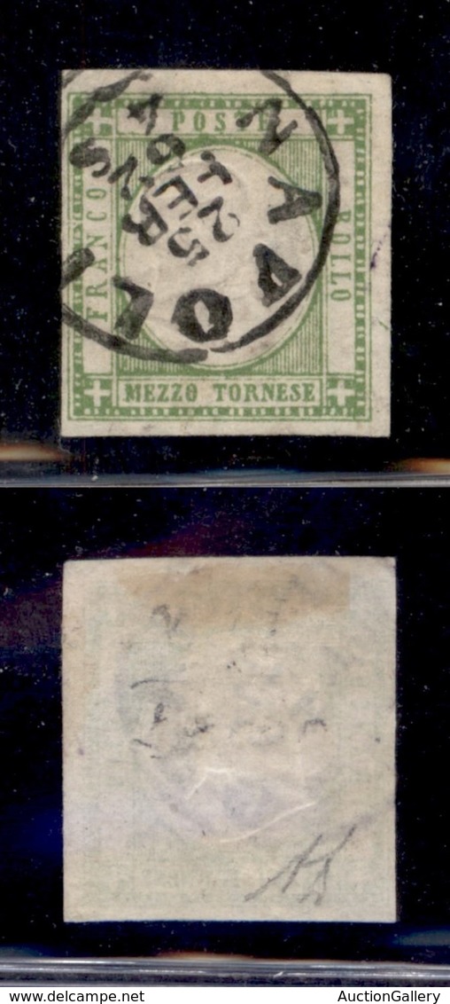 Antichi Stati Italiani - Province Napoletane - Province Napoletane - 1861 - Mezzo Tornese (17) - Diena (500) - Sonstige & Ohne Zuordnung