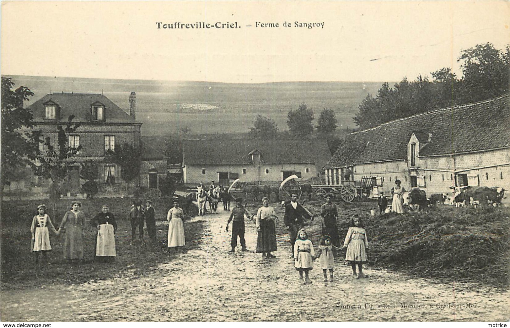 TOUFFREVILLE -CRIEL  - Ferme De Sangroy. - Other & Unclassified