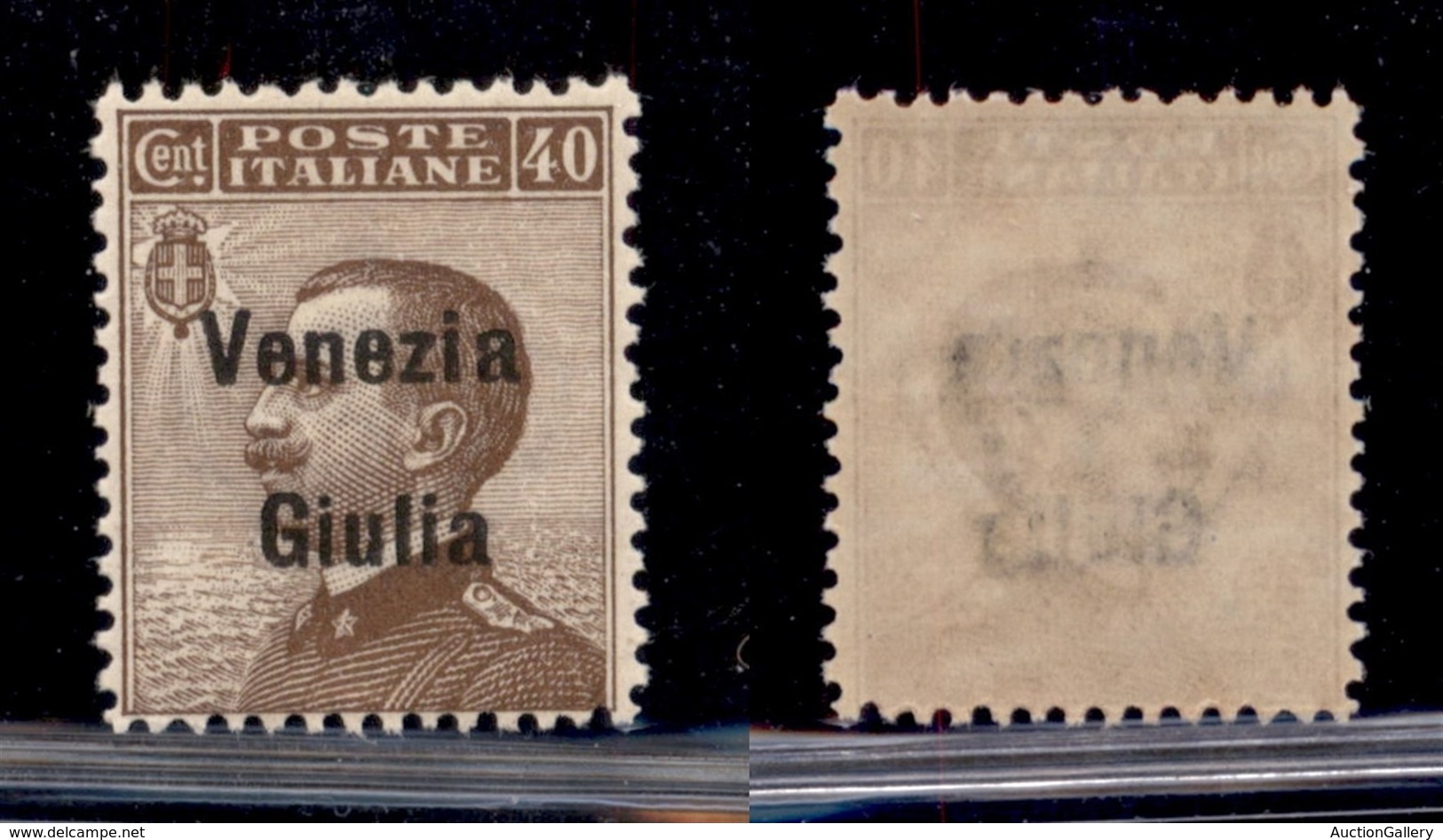 Occupazioni I Guerra Mondiale - Venezia Giulia - 1918 - 40 Cent (25) - Gomma Integra (200) - Sonstige & Ohne Zuordnung